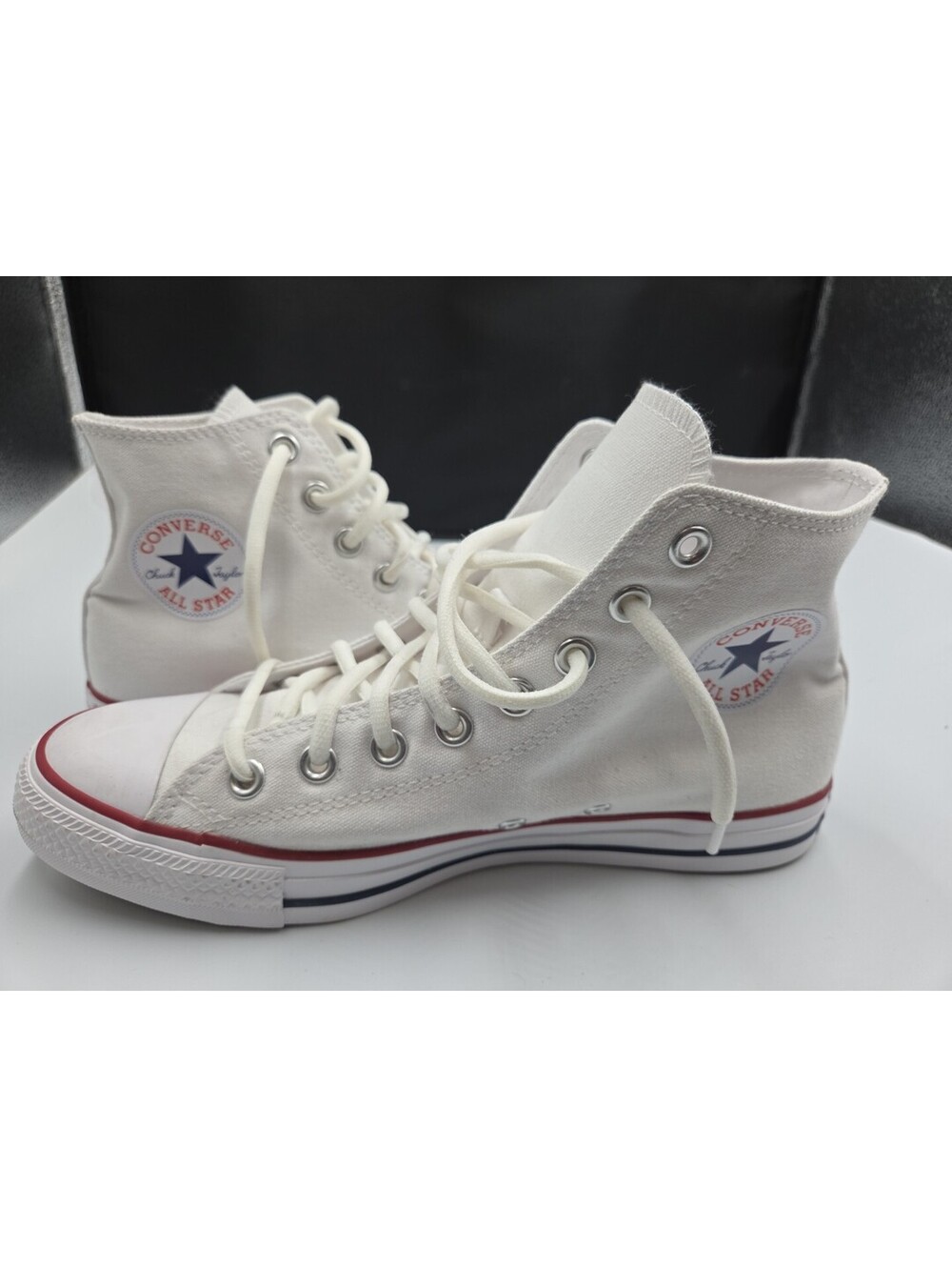 Converse Chuck Taylor All Star High Top Sneakers Optical White US Men 8 Wo 10